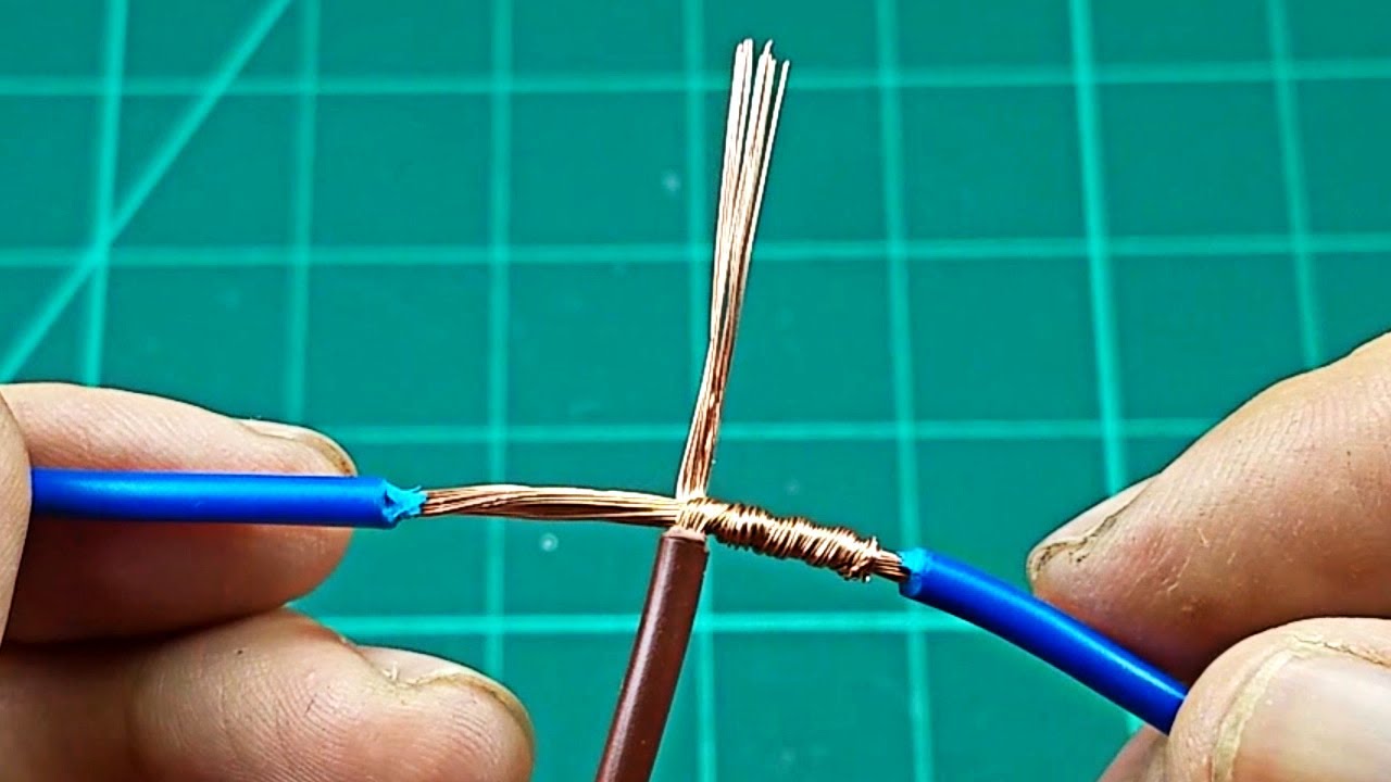 Cách nối dây điện an toàn - Đảm bảo 100% không lo sự cố 3 Cách nối dây điện - Mối nối phân nhánh