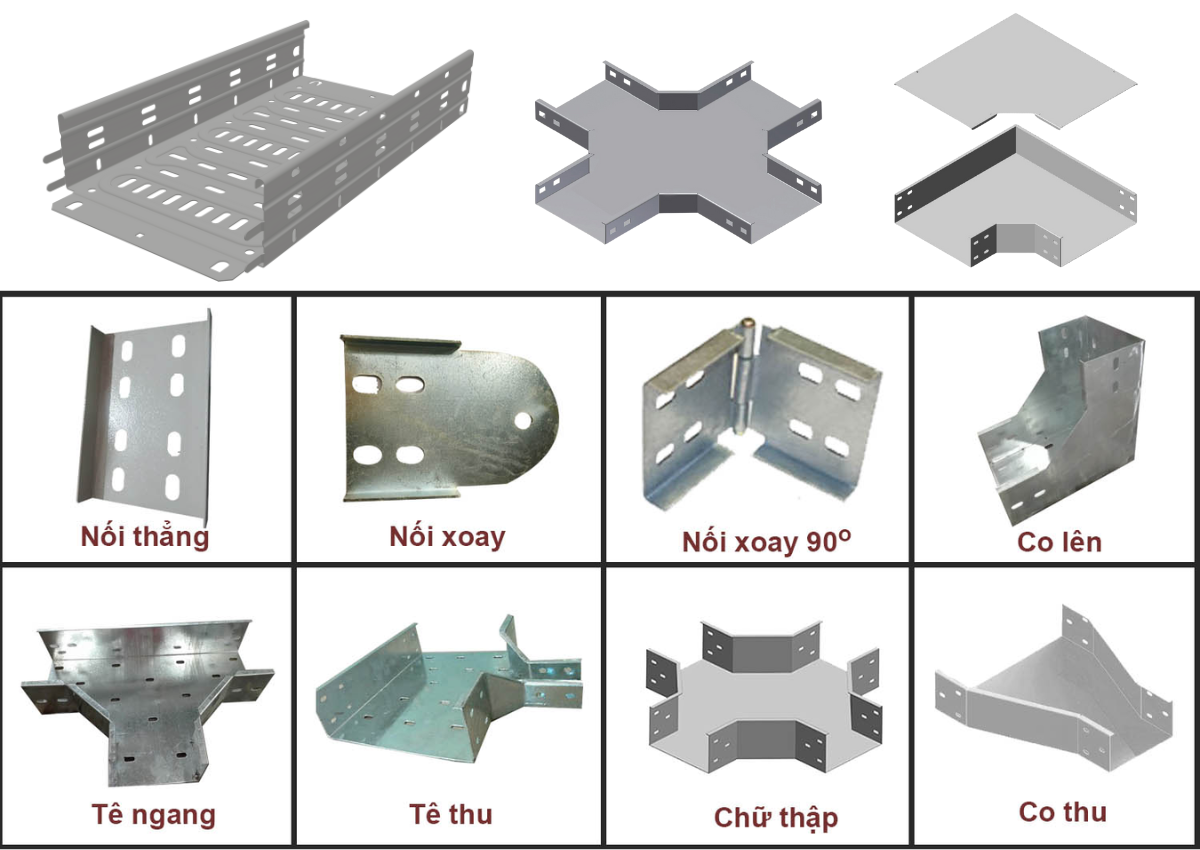 Phụ kiện máng cáp: giải pháp hoàn thiện hệ thống dẫn điện chuyên nghiệp 9 Phụ kiện máng cáp