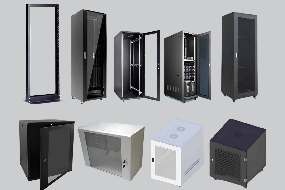Giải mã báo giá tủ rack theo tải trọng, chiều sâu và độ dày thép 2 Các loại tủ rack hiện nay
