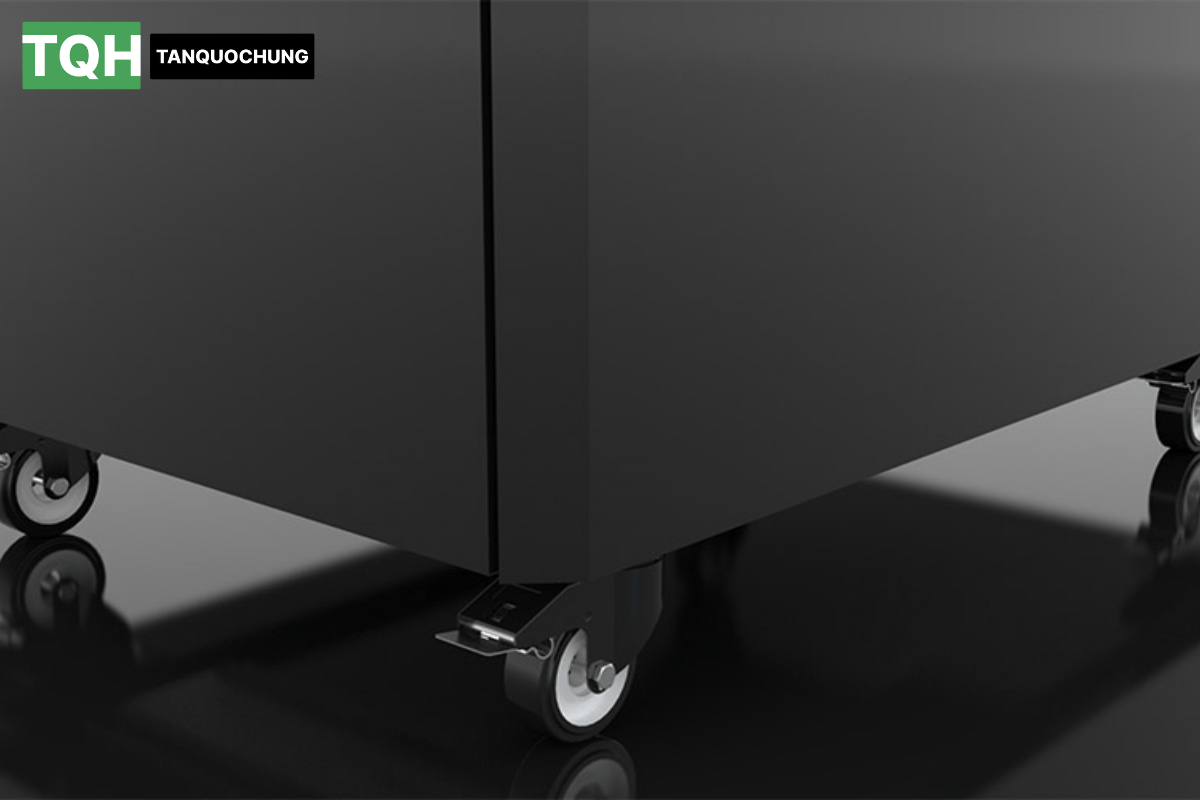 Tủ rack có bánh xe chịu tải trọng lớn dễ dàng di chuyển – Giải pháp linh hoạt cho hạ tầng IT 4 Tủ rack có bánh xe chịu tải trọng lớn - Giải pháp tối ưu cho hệ thống linh hoạt
