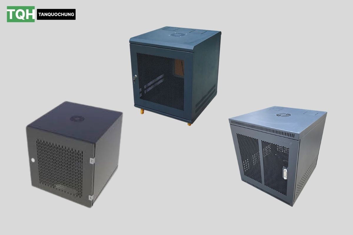 Vì sao tủ rack 12U đáng để đầu tư cho quy mô vừa và nhỏ? 4 Lựa chọn tủ rack 12U phù hợp