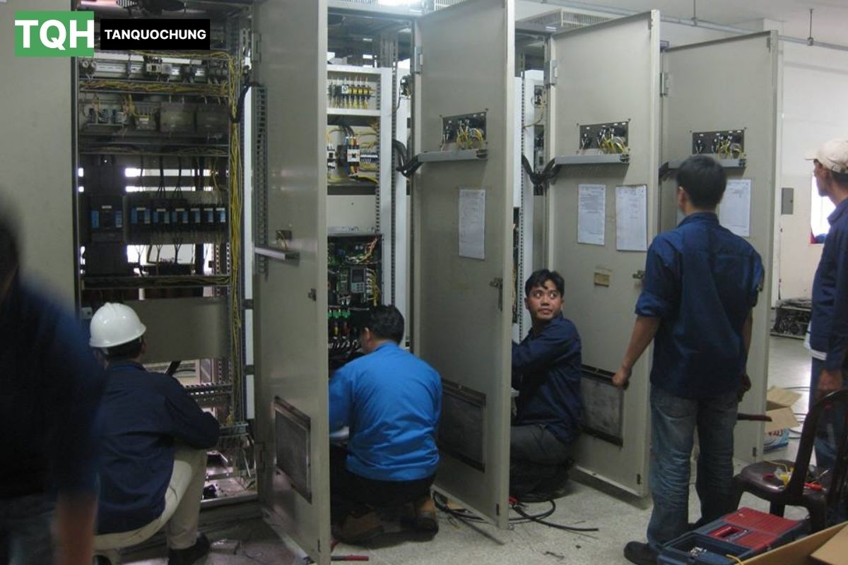 Bản vẽ tủ điện công nghiệp: Kim chỉ nam cho mọi dự án điện 3 Quy trình thi công tủ điện công nghiệp