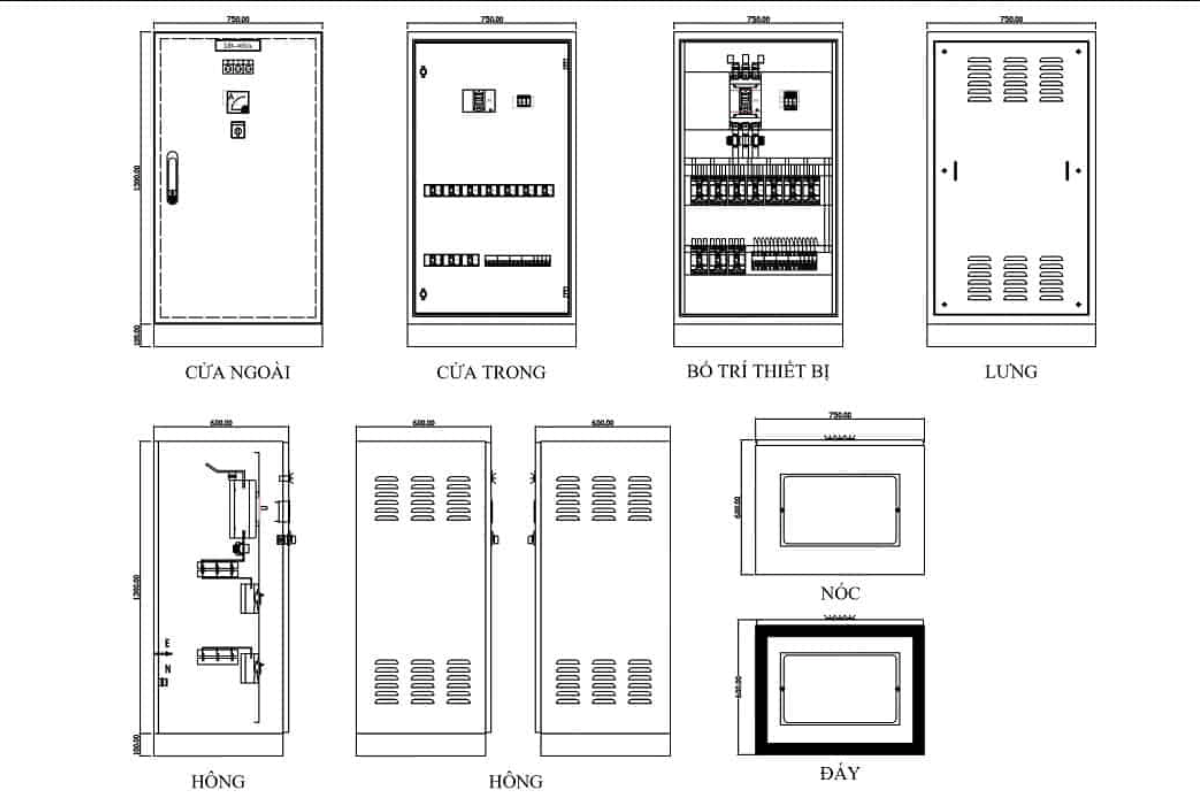 Tiêu chuẩn kỹ thuật vỏ tủ điện ngoài trời
