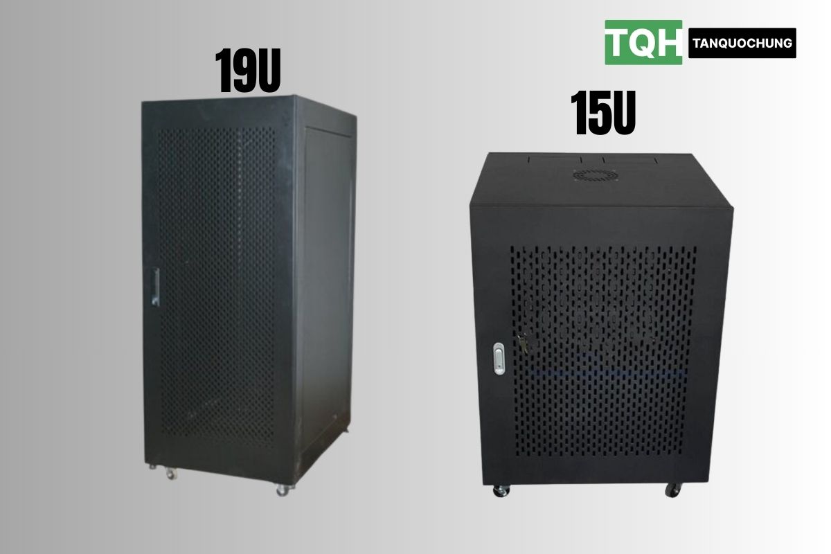 Tủ rack 19U và tủ rack 15U