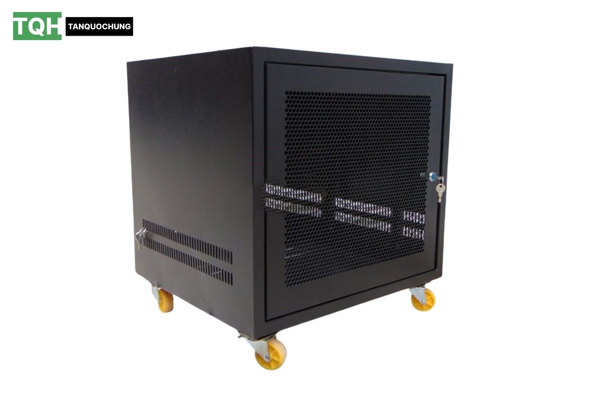 Tủ rack 10U phù hợp cho phòng kỹ thuật nhỏ 4 Ứng dụng tủ rack 10U