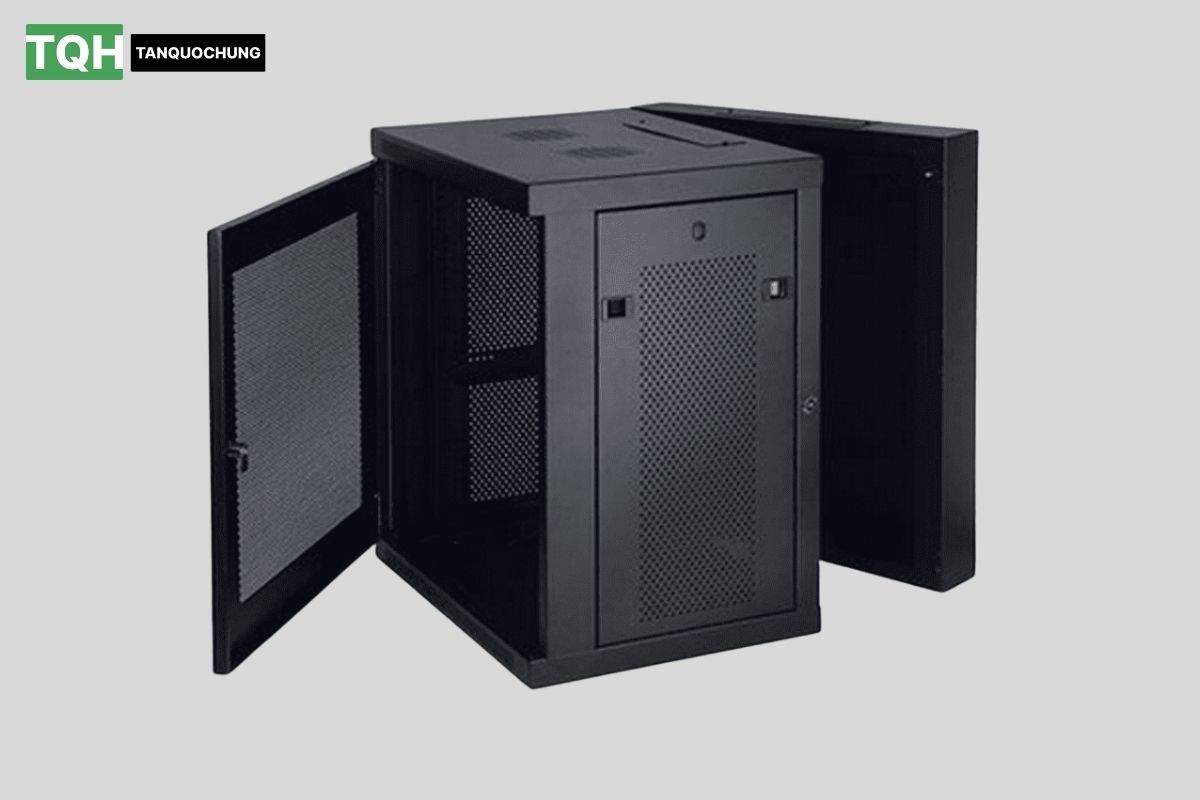 Thông số chi tiết kích thước tủ rack 19U chuẩn 19 inch 4 Tủ rack 19U cửa lưới
