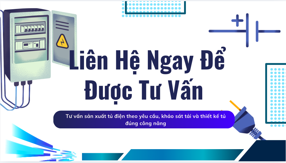 tư vấn sản xuất tủ điện theo yêu cầu, khảo sát tải và thiết kế tủ đúng công năng